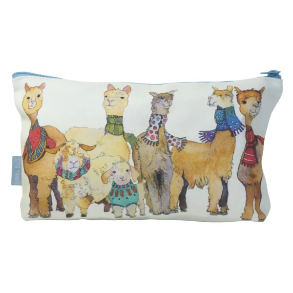 Alpaca & Friends - Zip Up Project Bag -  Emma Ball