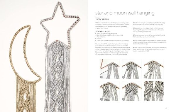Macramé: Contemporary Projects for the Home by Tansy Wilson & Sian Hamilton - Image 2