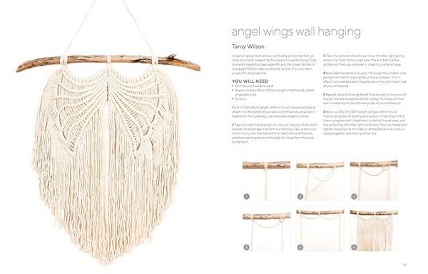 Macramé: Contemporary Projects for the Home by Tansy Wilson & Sian Hamilton - Image 4