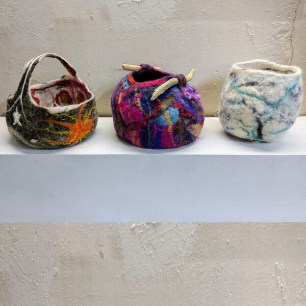 Felted Vessels & Bowls Workshop - Sunday 16 November 2025 (10am - 4pm) Ilkley