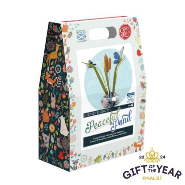 Peaceful Pond - Needle Felting Kit - Crafty Kit Company
