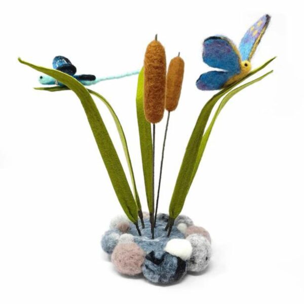 Peaceful Pond - Needle Felting Kit - Crafty Kit Company - Image 2