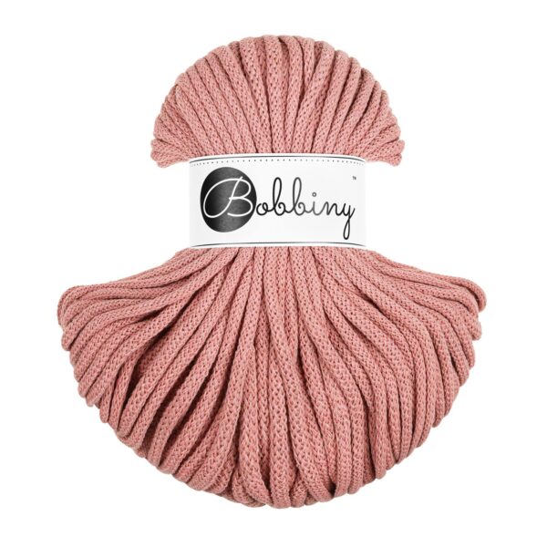 Bobbiny Cord- Braided Recycled Cotton - Macrame & Crochet (250g) - Image 2
