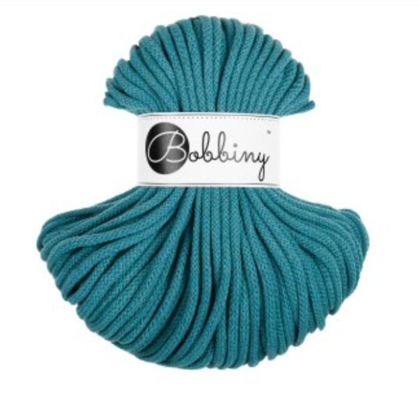 Bobbiny Cord- Braided Recycled Cotton - Macrame & Crochet (250g) - Image 4