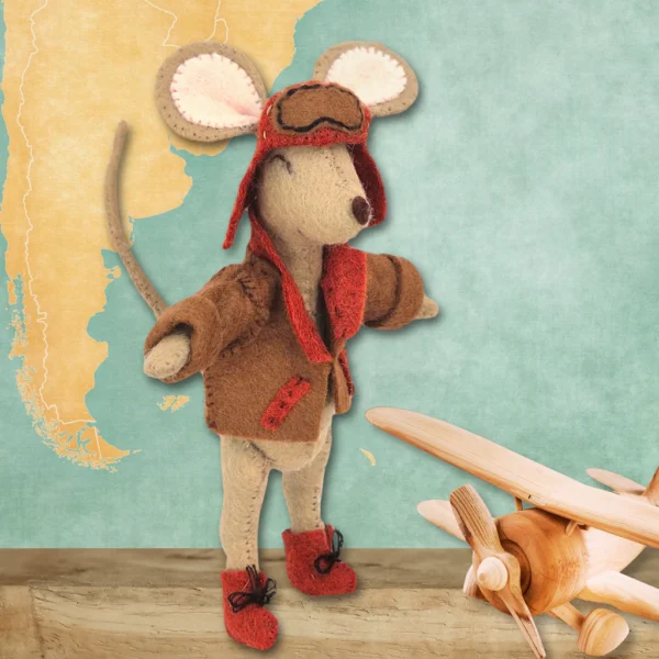 Mini Kit - Little Mouse Aviator  - Corinne Lapierre