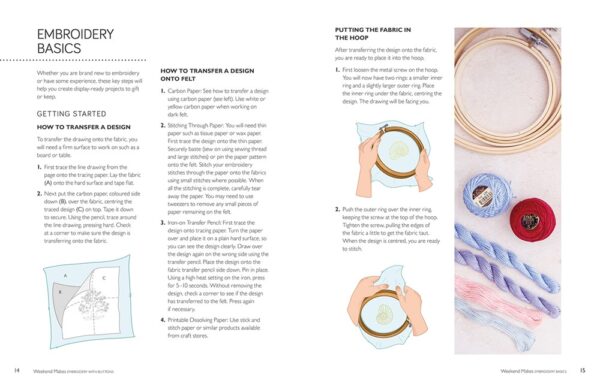Embroidery with Buttons - Weekend Makes by Rosemary Drysdale - Image 9