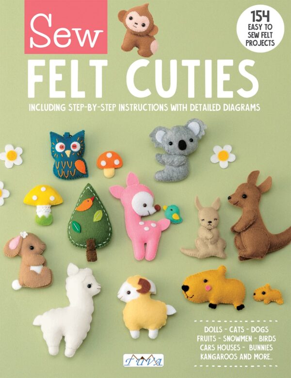 Sew Felt Cuties - Book