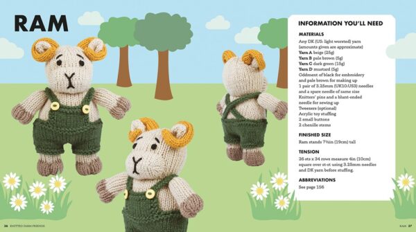 Knitted Farm Friends by Sarah Keen - Image 7