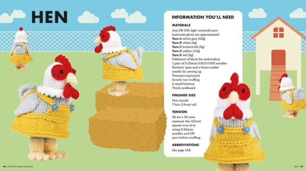 Knitted Farm Friends by Sarah Keen - Image 6
