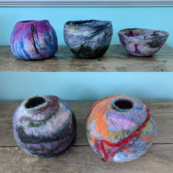 Felted Vessels & Bowls Workshop - Sunday 16 November 2025 (10am - 4pm) Ilkley - Image 2
