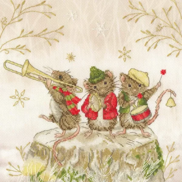 Merry Music Makers - Counted Cross Stitch Kit - Bothy Threads