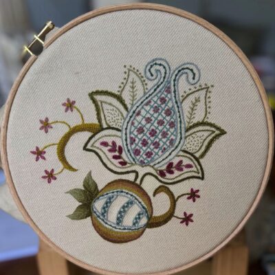 Crewel Work - 2-day workshop for beginners & improvers - Wednesdays 12th & 19th November 2025 (10am-4pm) York