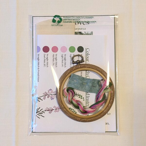 Botanical Embroidery Kits by Little Wolf Designs - Various Designs - Image 4