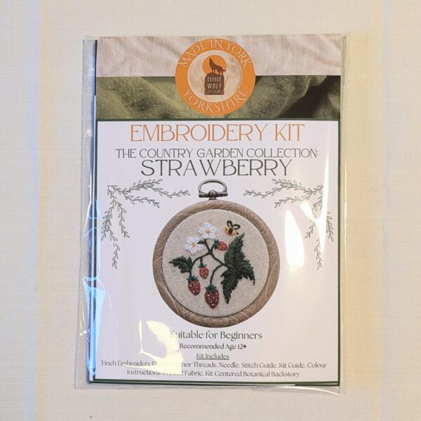 Botanical Embroidery Kits by Little Wolf Designs - Various Designs - Image 3