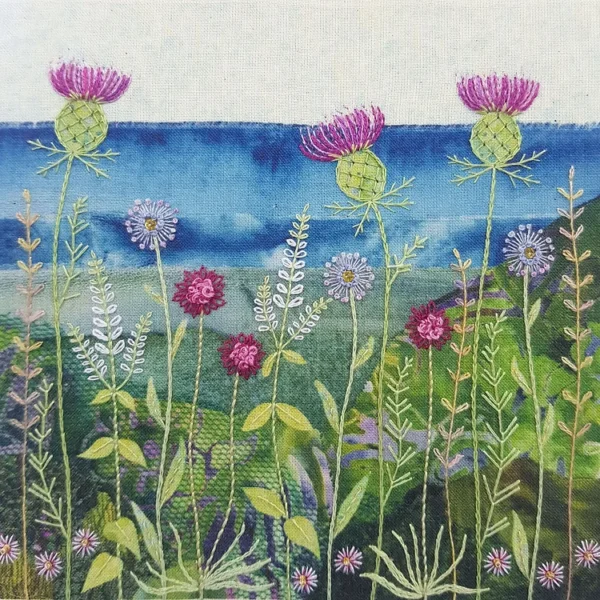 Cornish Coast - Embroidery Kit - Beaks and Bobbins