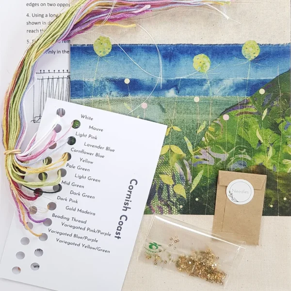 Cornish Coast - Embroidery Kit - Beaks and Bobbins - Image 2