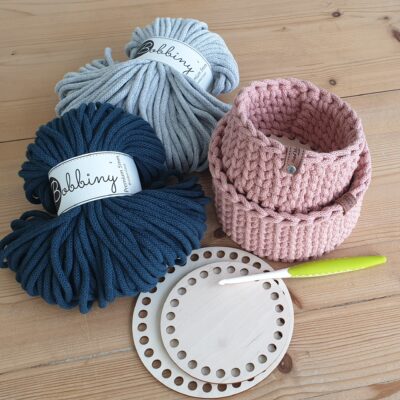 Crochet Baskets with Zero Experience (& Bobbiny Cord) - Sunday 22 March 2026 (10am-1pm) Ilkley