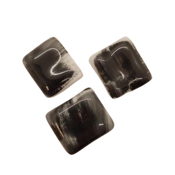Lionel Nichols - Vintage Glass Brushstroke Block Buttons