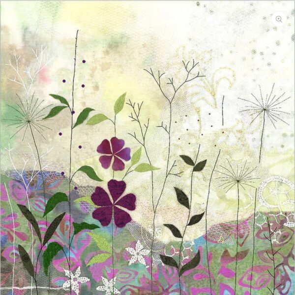 Embroidery Workshop - 'Purple Garden' with designer Amy Butcher - Saturday 4 October (10am - 4pm) York - Image 3