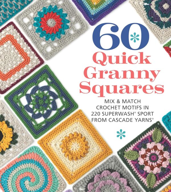 60 quick granny squares book