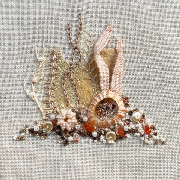 Embroidery Workshop - 'Encrusted Seascape' with Stephanie Palmer - Saturday 7 June 2025 (10am - 4pm) York