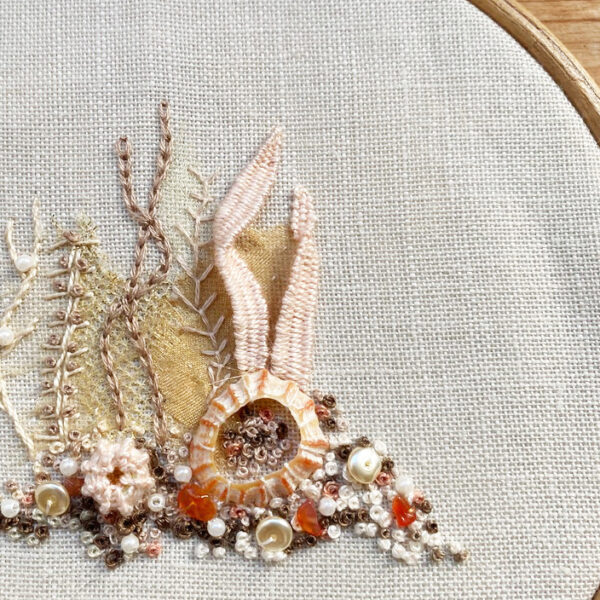 Embroidery Workshop - 'Encrusted Seascape' with Stephanie Palmer - Saturday 7 June 2025 (10am - 4pm) York - Image 5