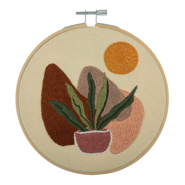 nature embroidery kit