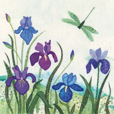 Beaks and Bobbins Irises