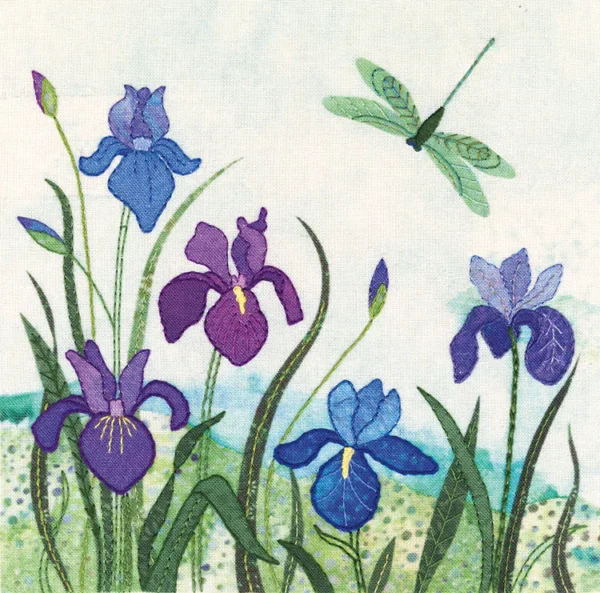 Beaks and Bobbins Irises