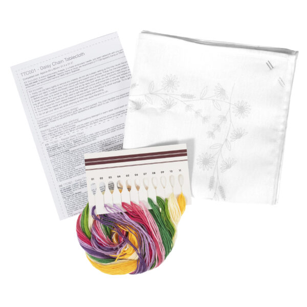 Embroidered Table Cloth Kit - Various Designs - Image 2