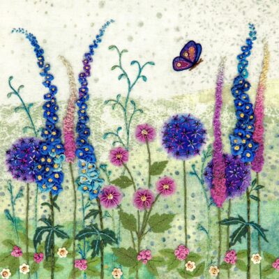 Embroidery Workshop - Beaks & Bobbins 'Cottage Garden' with Stephanie Palmer - Saturday 7 February 2026 (10am - 4pm) Ilkley
