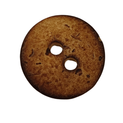 Plastic Wood Effect Button - 16mm