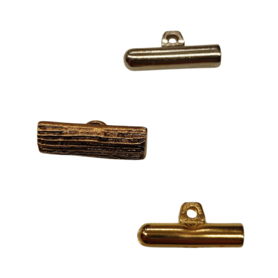 metal bar buttons