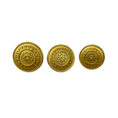 metal buttons