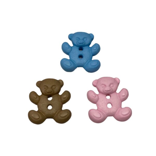 Novelty Bunny and Bear Buttons - Image 3