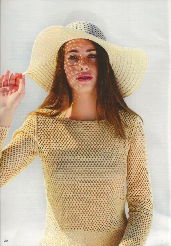 Crochet Pattern Book- White Eden - Anchor - Image 3
