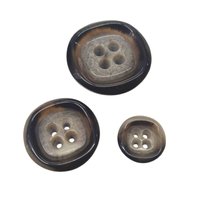imitation horn buttons