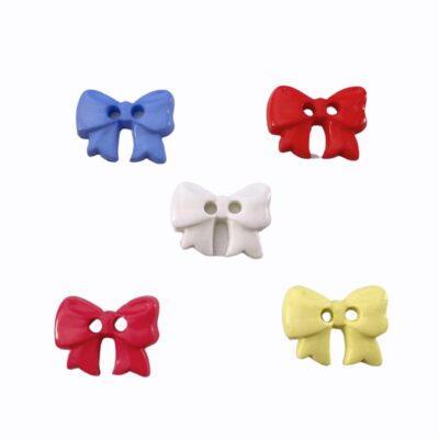 novelty bow buttons