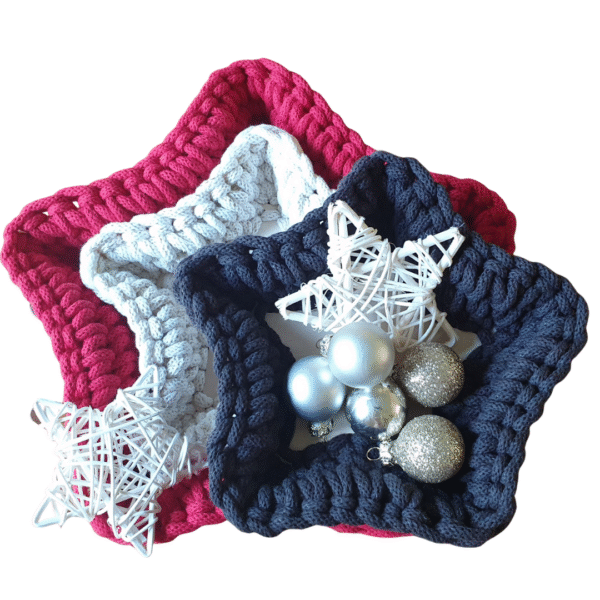 Festive Star Crochet Baskets (with Zero Experience) - Sunday 30 November 2025 (12-3pm) York - Image 2