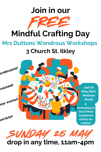 Mindful Craft Day Poster 25 May 2025-2