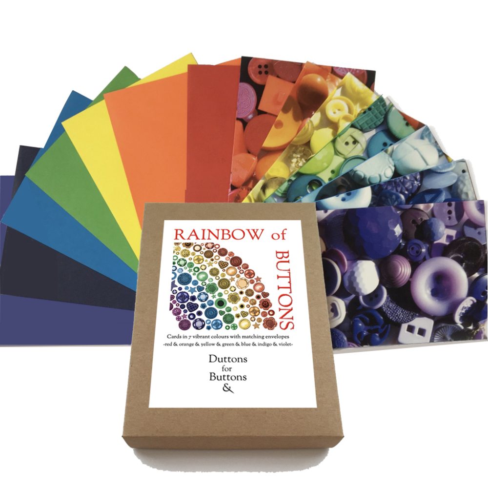 Rainbow_Kraft Box and Cards